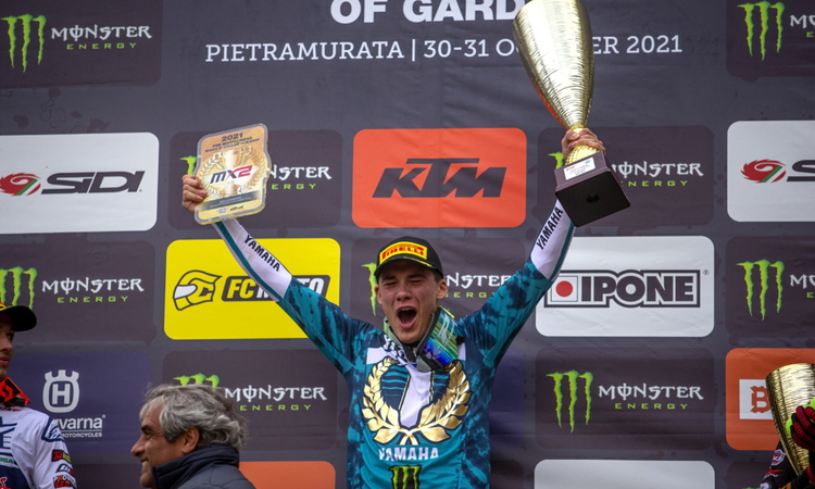 Maxime Renaux champion MX2 pour la 1ère fois