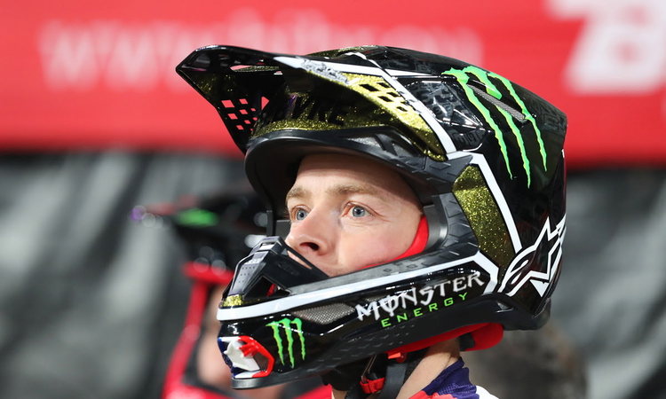 Tibia/péroné pour Romain Febvre...