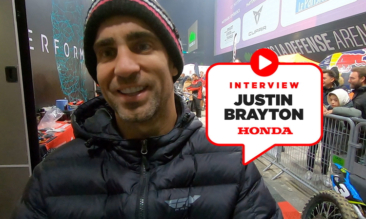 Justin Brayton : « impossible de doubler »
