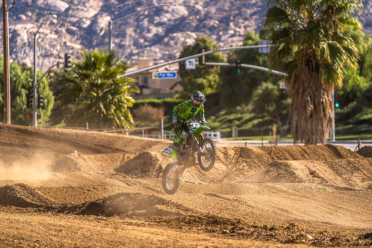 Dans les roues d'Austin Forkner et Jett Reynolds...