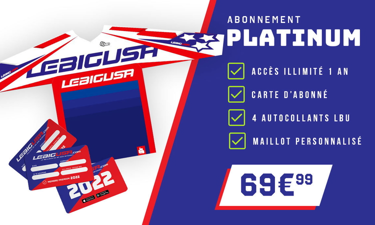 Abo LeBigUSA 2022 : Formule « Platinum »
