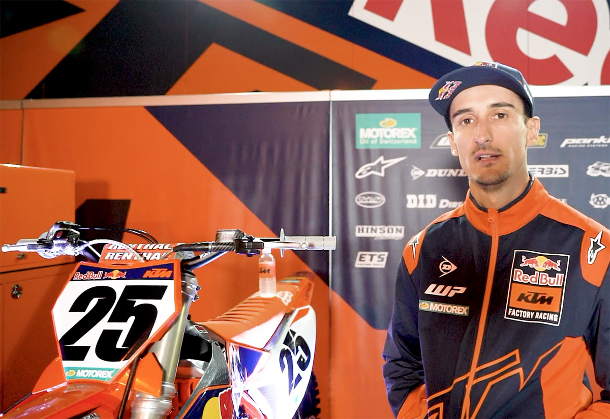 Marvin Musquin : « j'espère monter sur le podium »