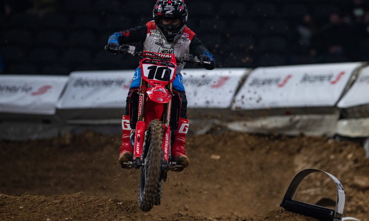 Justin Brayton privé de SX à Oakland