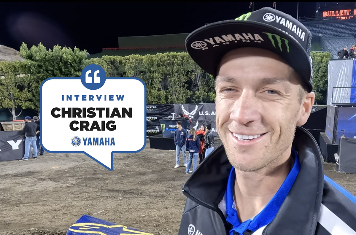 Christian Craig : « j'ai hâte de continuer »