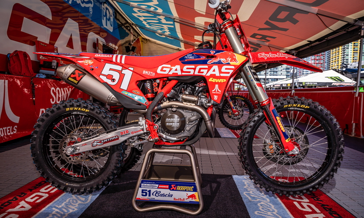 La GasGas MC 450F de Justin Barcia