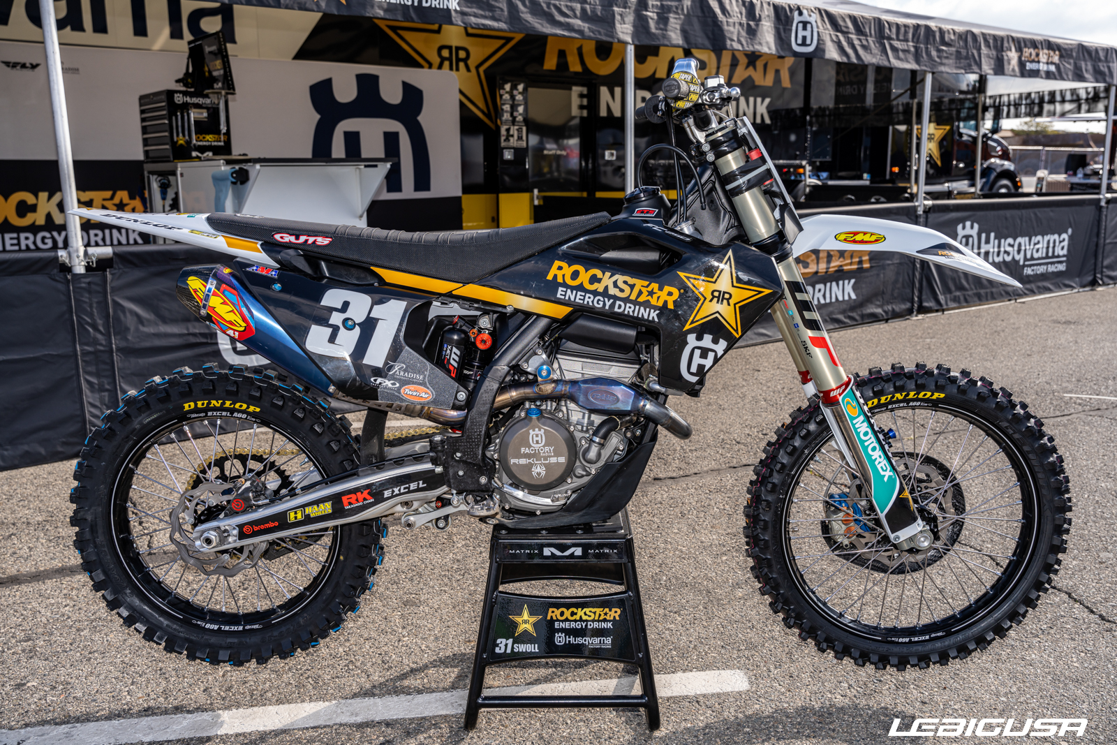 La Husqvarna FC 250 de Jalek Swoll