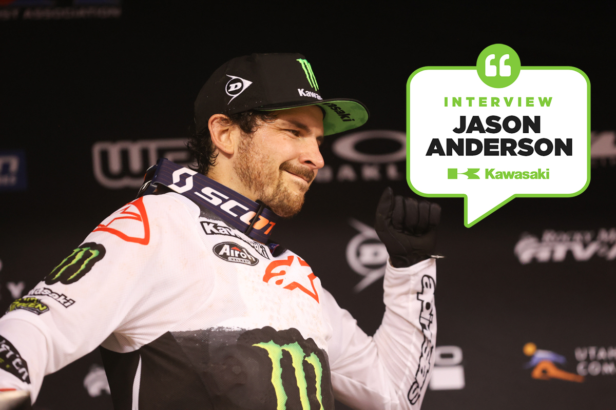 Jason Anderson : « j'ai continué d'y croire »