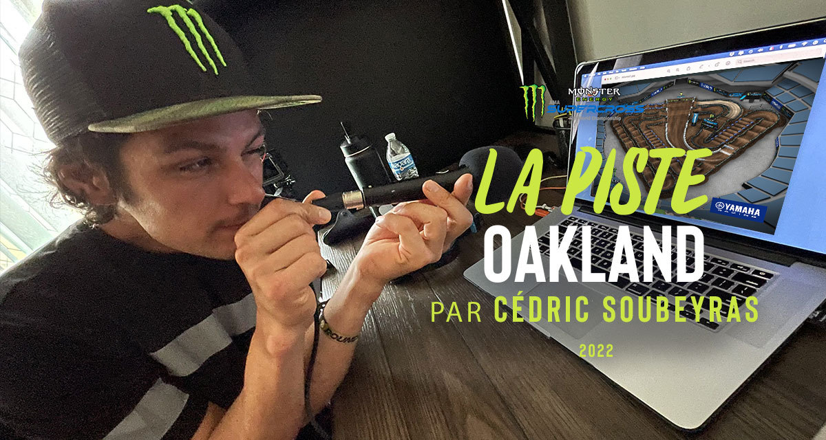 La piste du SX d'Oakland par Soub’