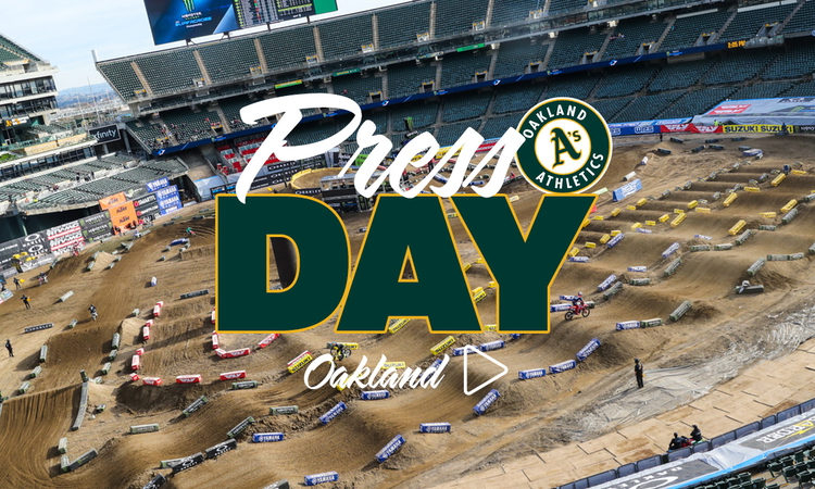 Vidéo : « Press Day » SX d'Oakland