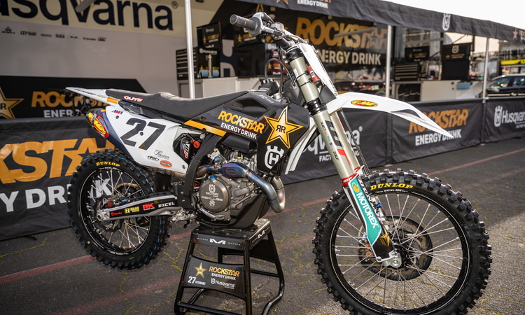 La Husqvarna FC 450 de Malcolm Stewart