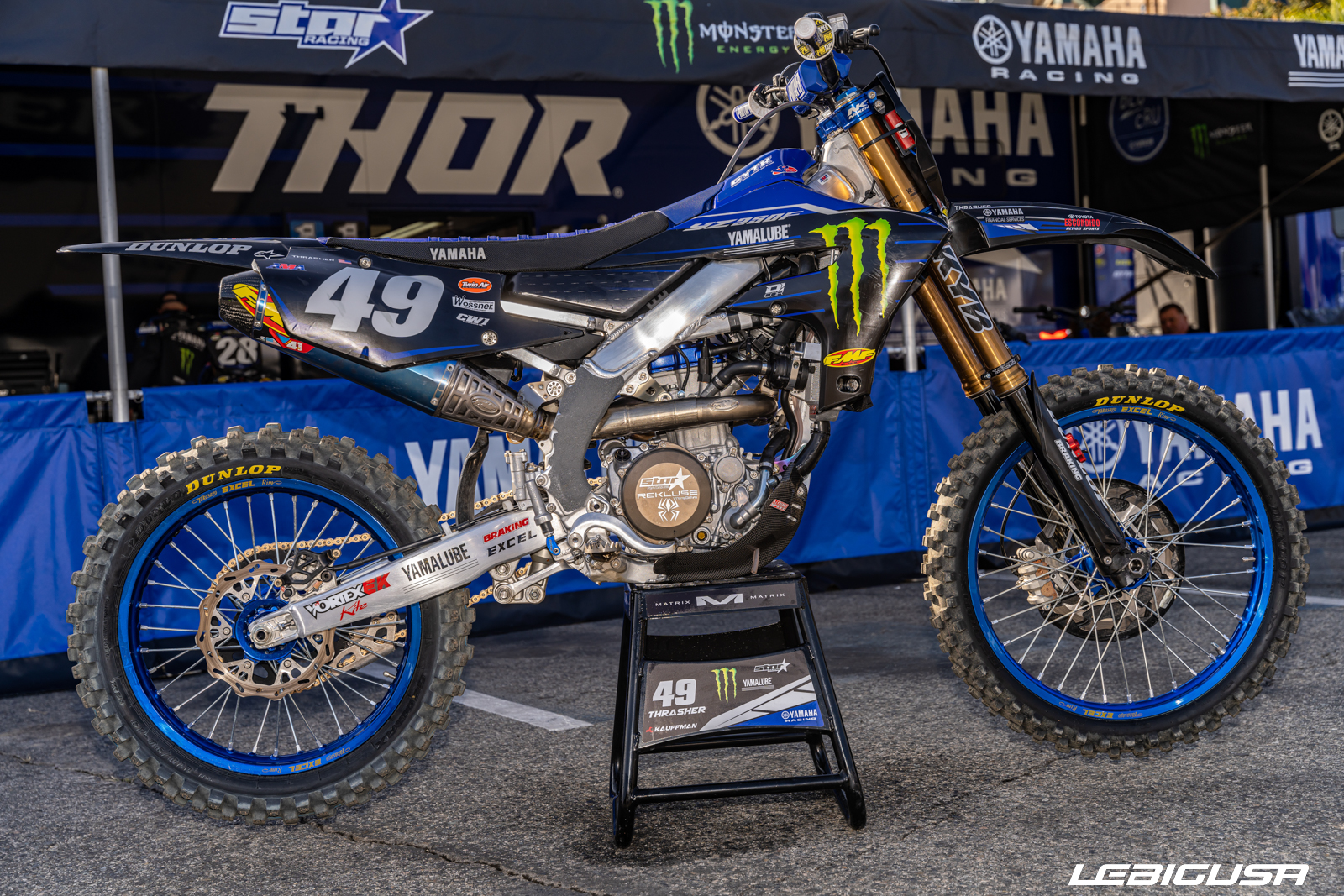 La Yamaha YZF 250 de Nate Thrasher