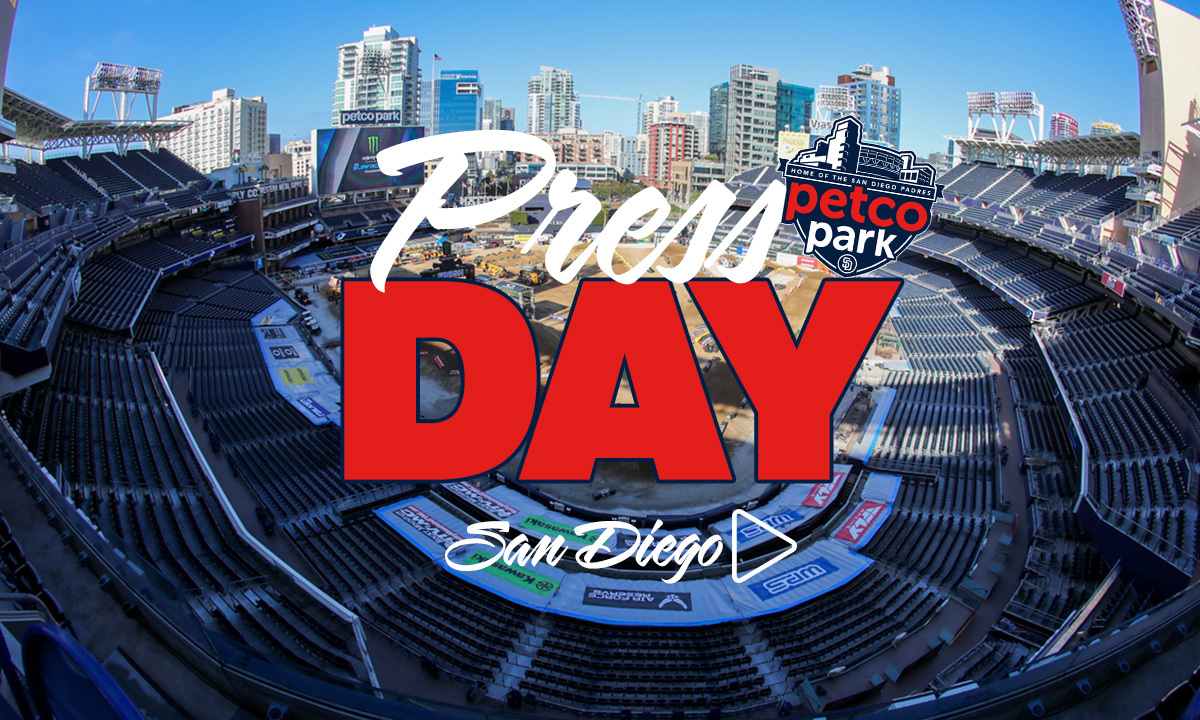Vidéo : « Press Day » SX San Diego