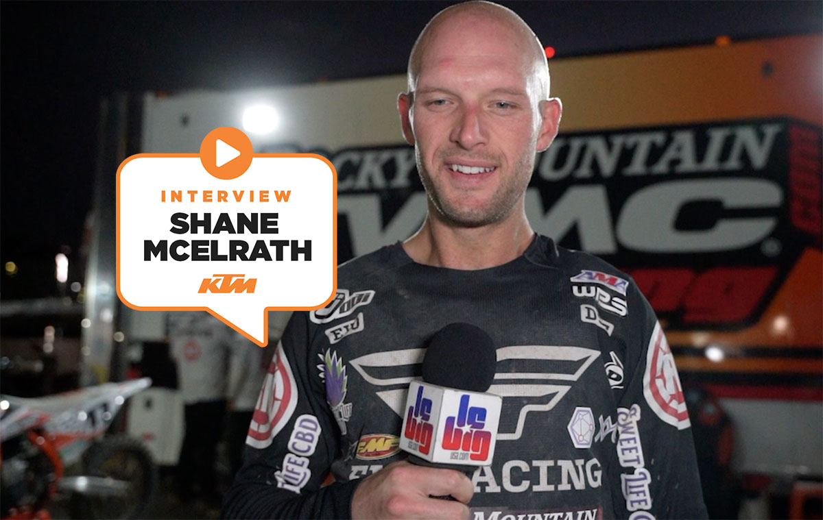 Shane McElrath : « pas facile la 450 »