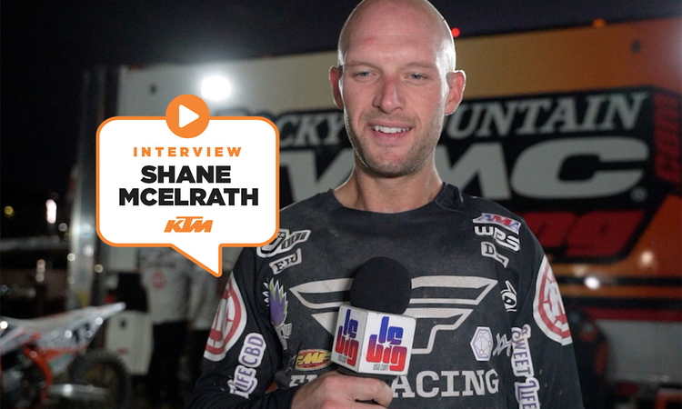 Shane McElrath : « pas facile la 450 »