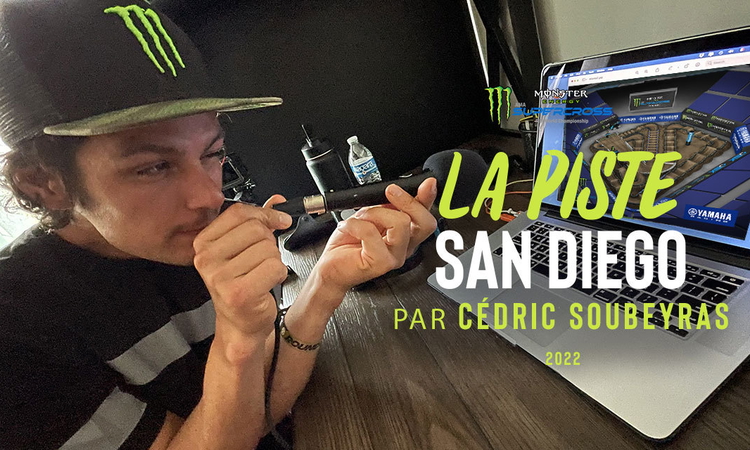 La piste du SX de San Diego par Soub’
