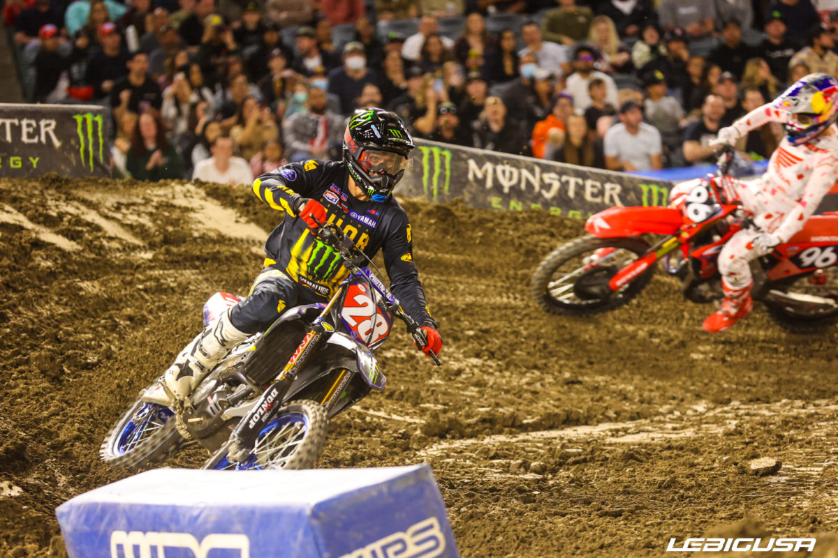 Les moments clés du SX 250 d'Anaheim 3