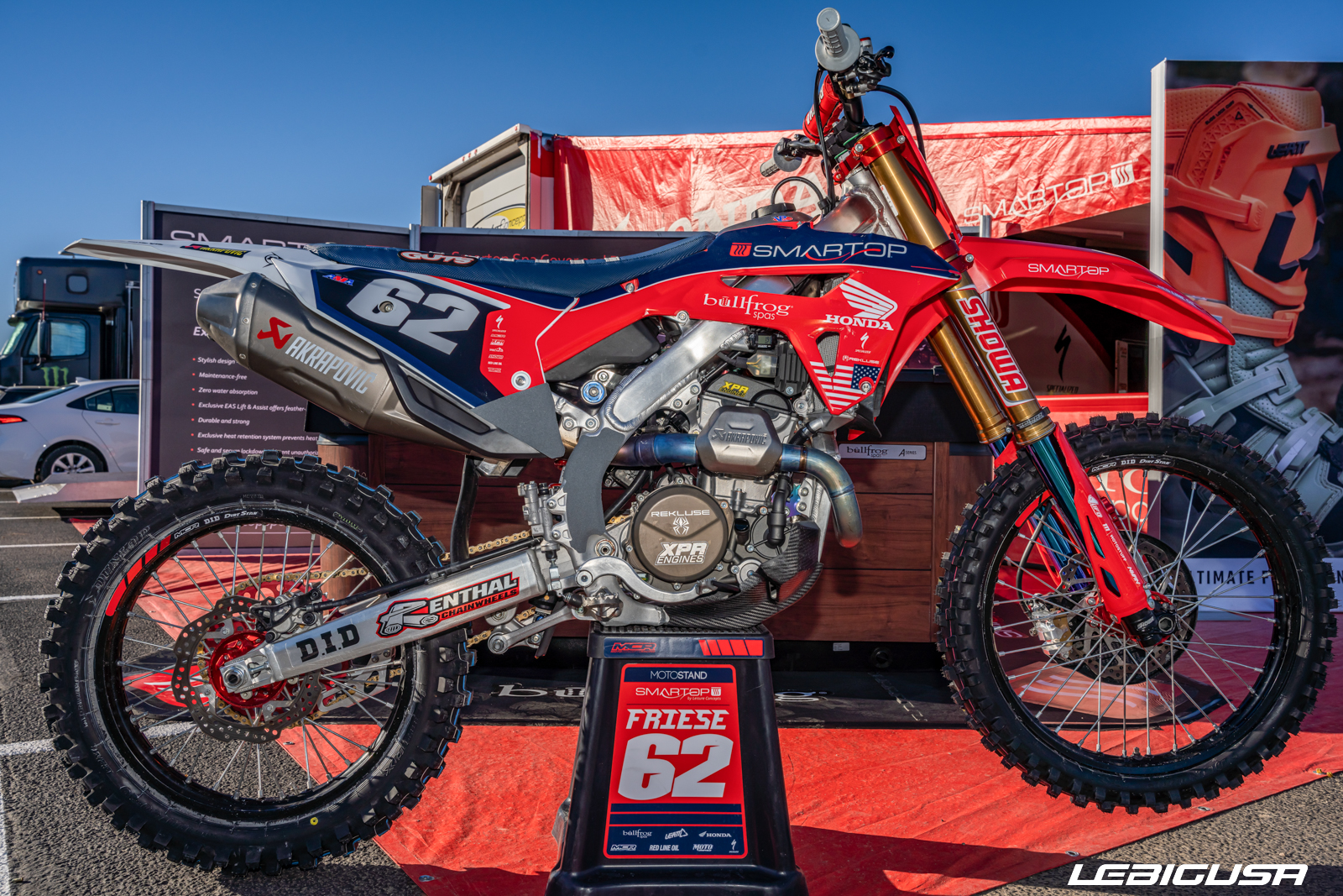 La Honda CRF 250R de Vince Friese