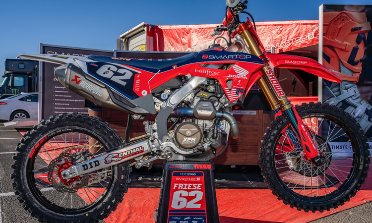 La Honda CRF 250R de Vince Friese