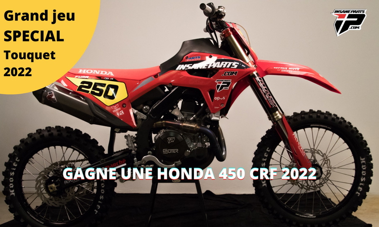 Gagne la Honda 450 de Richard Fura (Touquet)