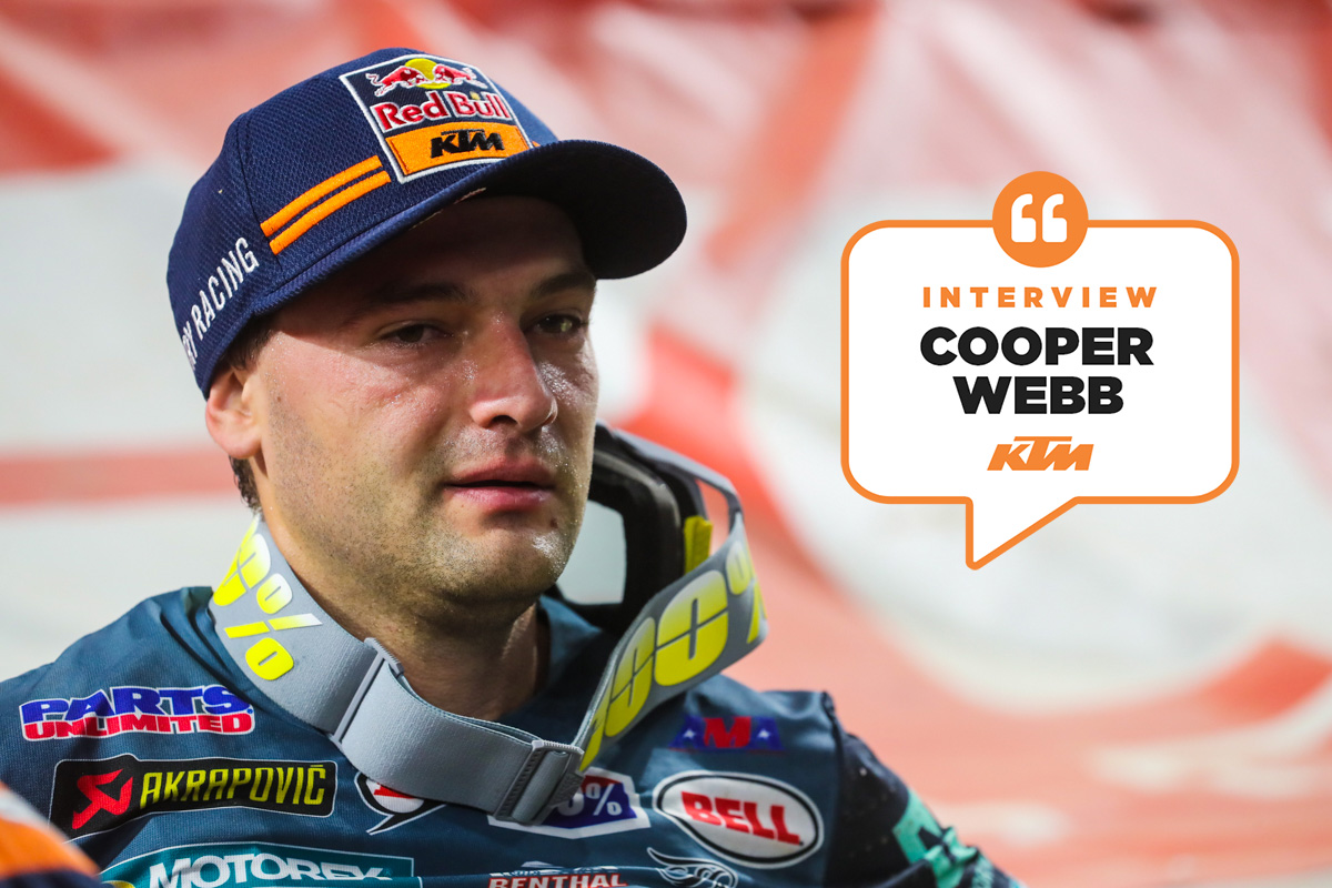 Cooper Webb : « j'ai eu des doutes »
