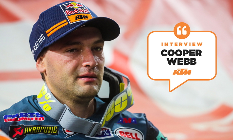 Cooper Webb : « j'ai eu des doutes »