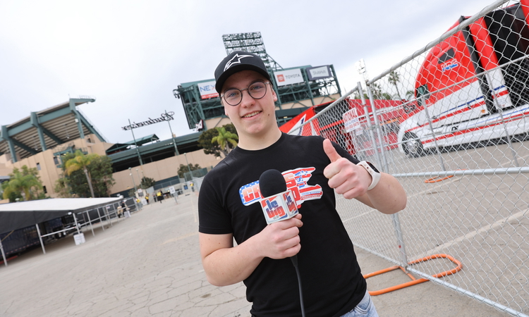 Luka Lecoq, chanceux de la Rookie's Cup