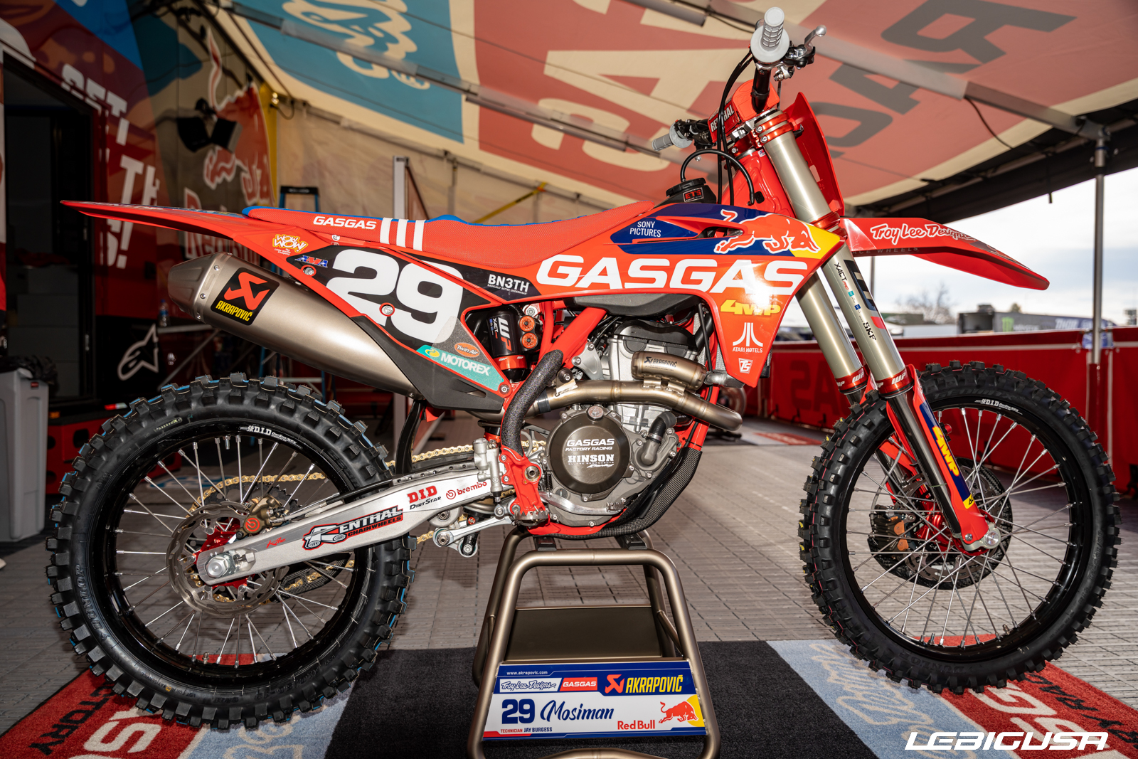 La GasGas MC 250F de Michael Mosiman