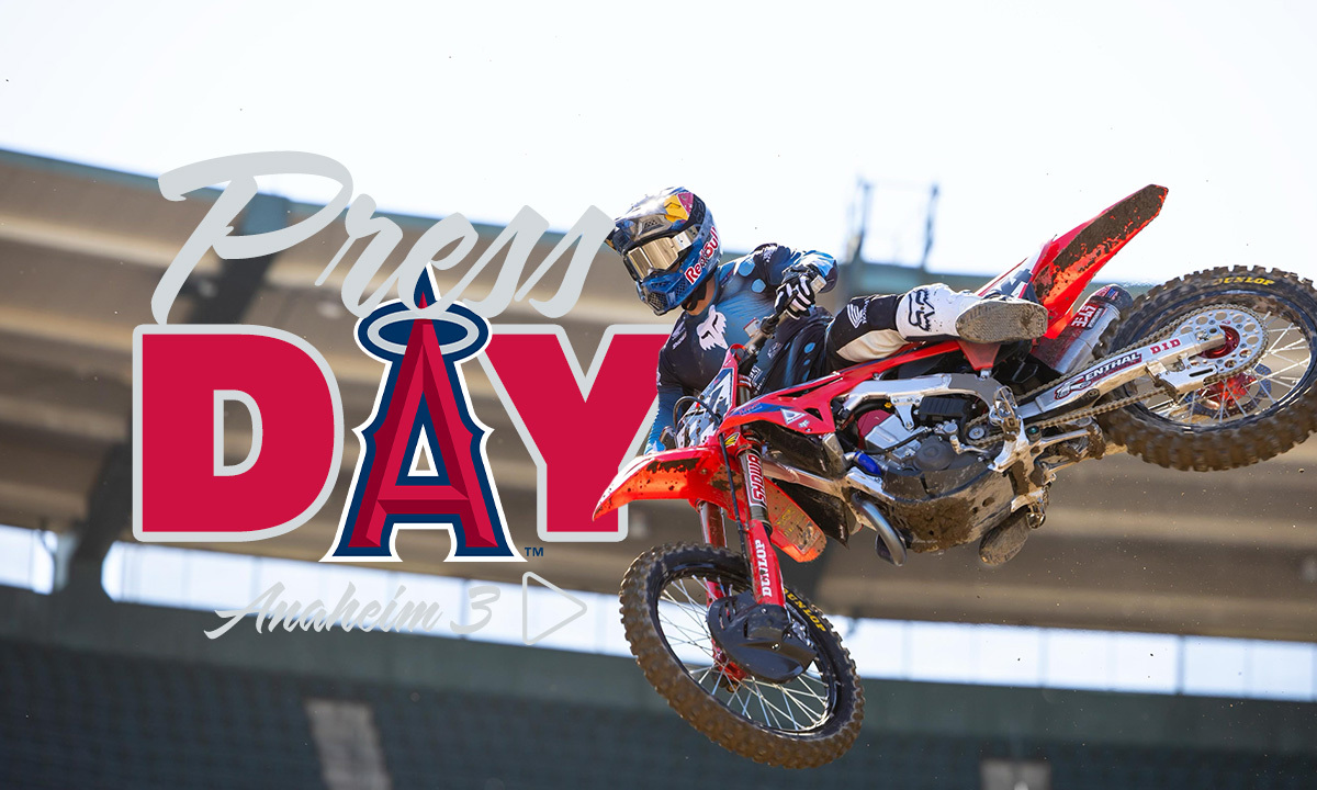 Vidéo : « Press Day » SX Anaheim 3