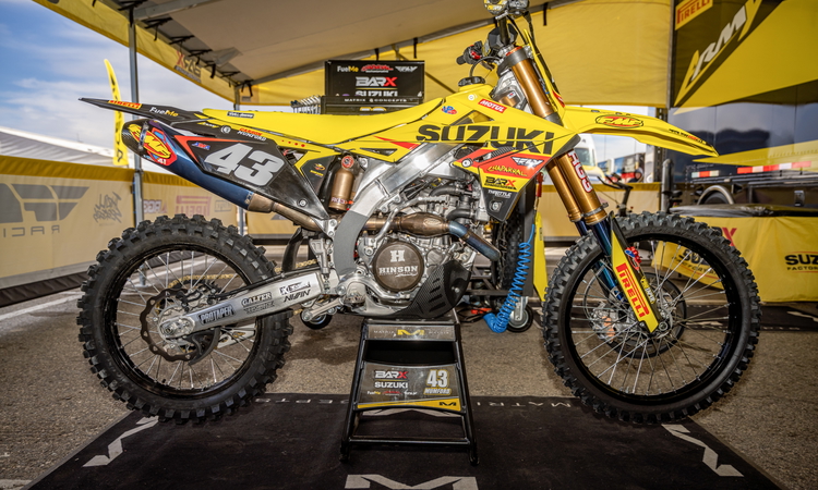 La Suzuki RM-Z 250 de Carson Mumford