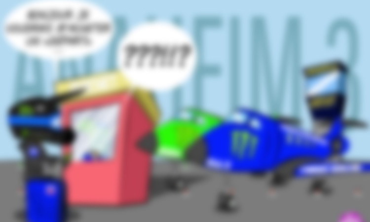 Le « dessin du jour » n°35 (SX Anaheim 3)