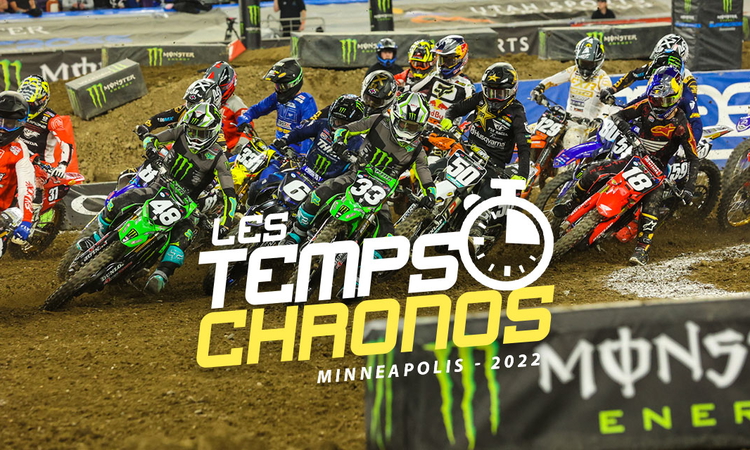Les temps chronos du SX de Minneapolis