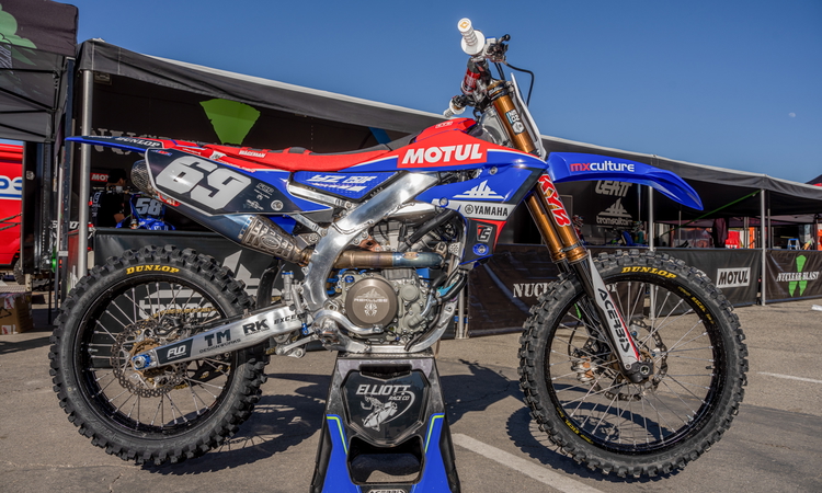 La Yamaha YZF 250 de Robbie Wageman