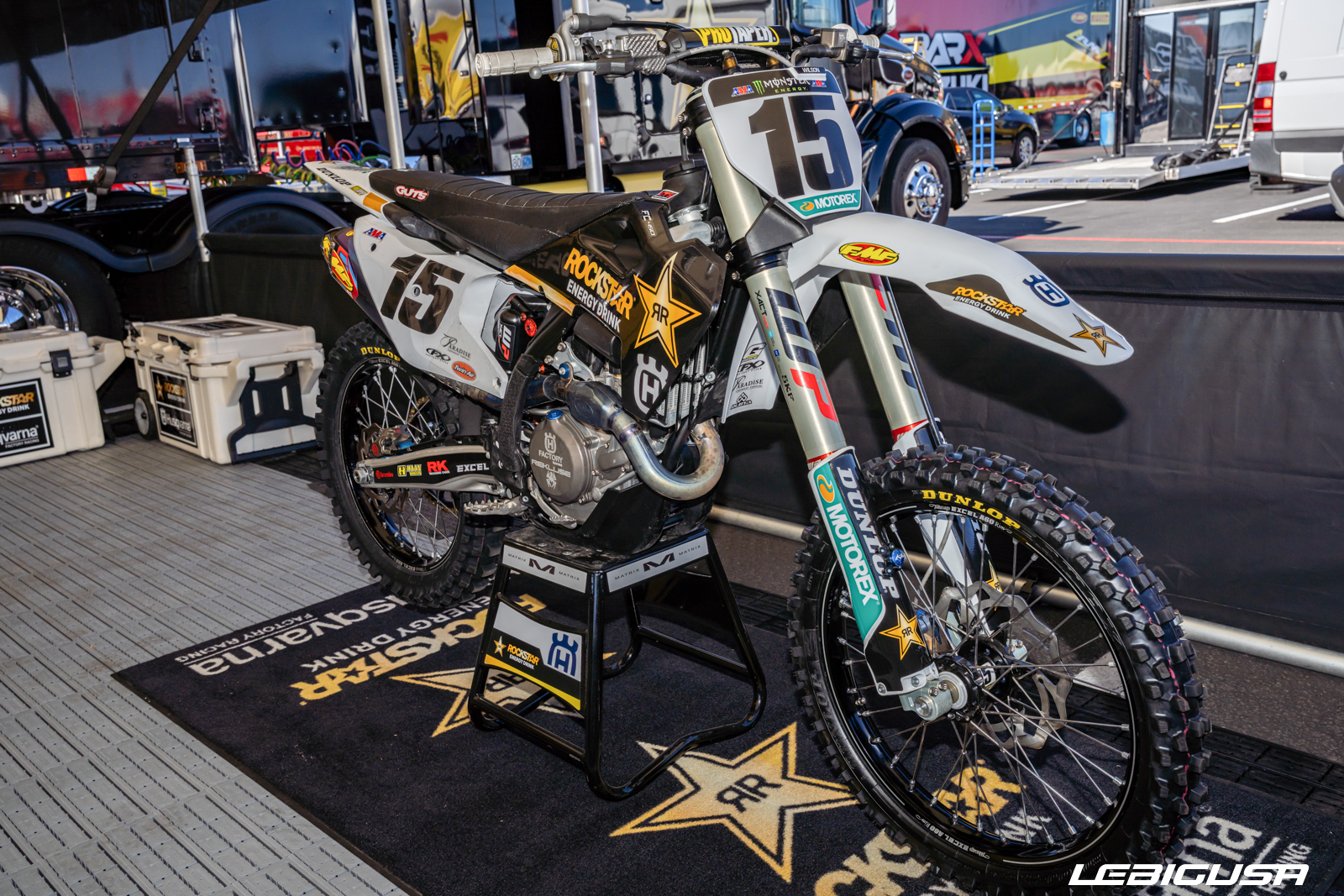 La Husqvarna FC 450 de Dean Wilson