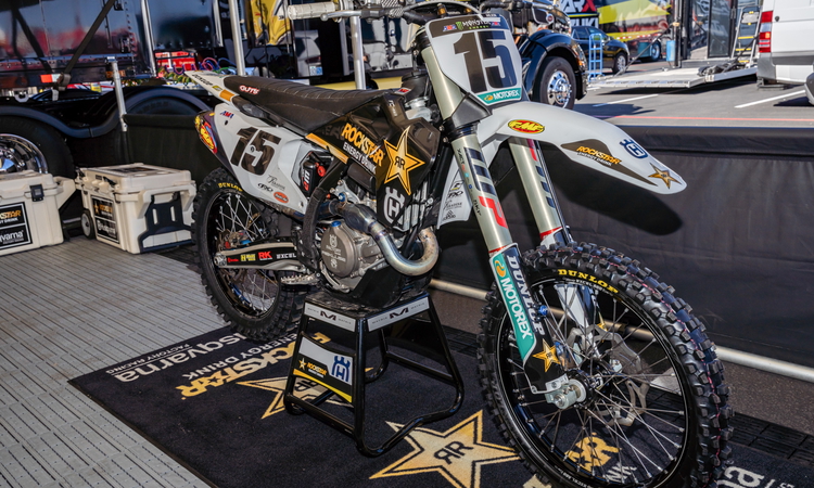La Husqvarna FC 450 de Dean Wilson