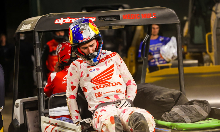 Plus de peur que de mal pour Hunter Lawrence...