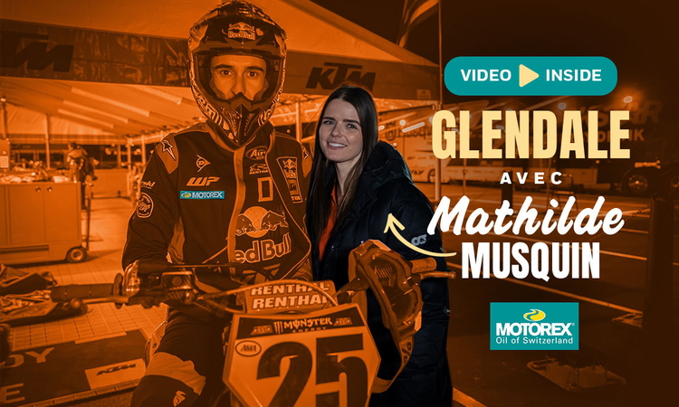 Le SX de Glendale avec Mathilde Musquin
