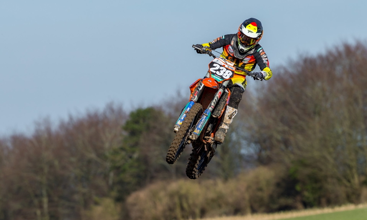 Tom Brunet en Angleterre (EMX125)