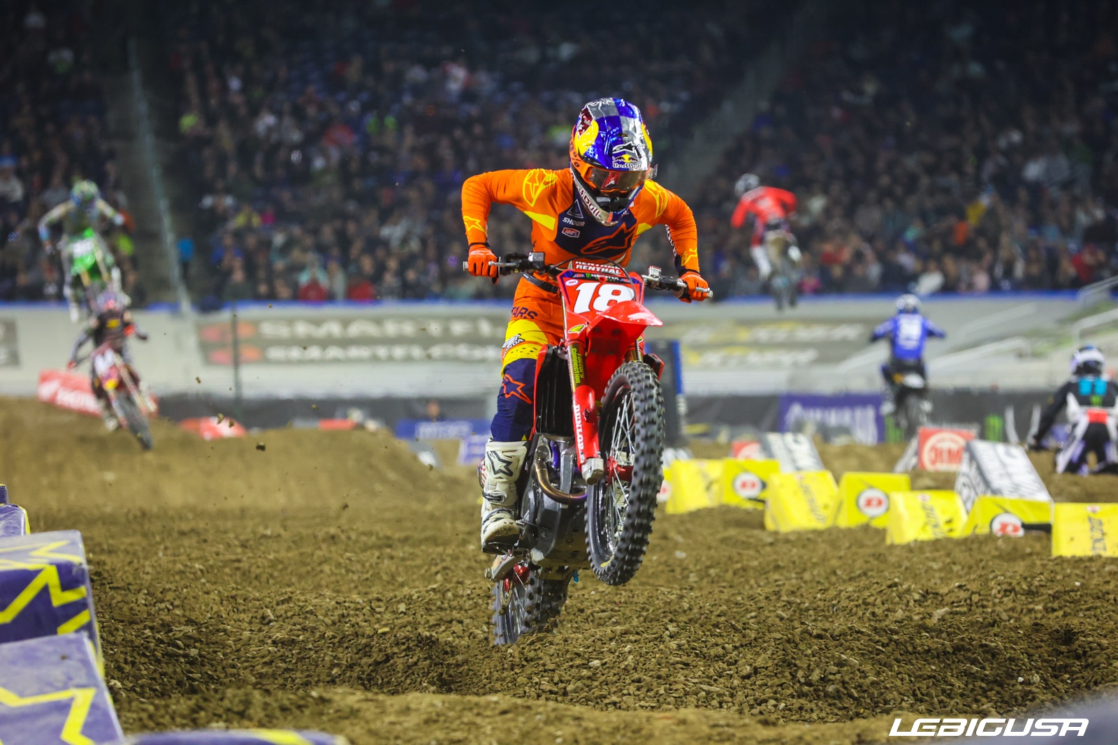 Les moments clés du SX 250 de Détroit