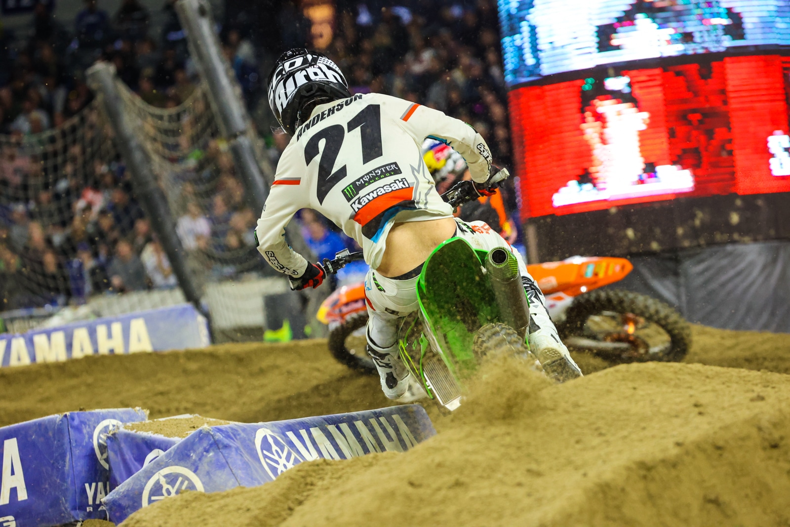 Les moments clés du SX 450 d'Indianapolis