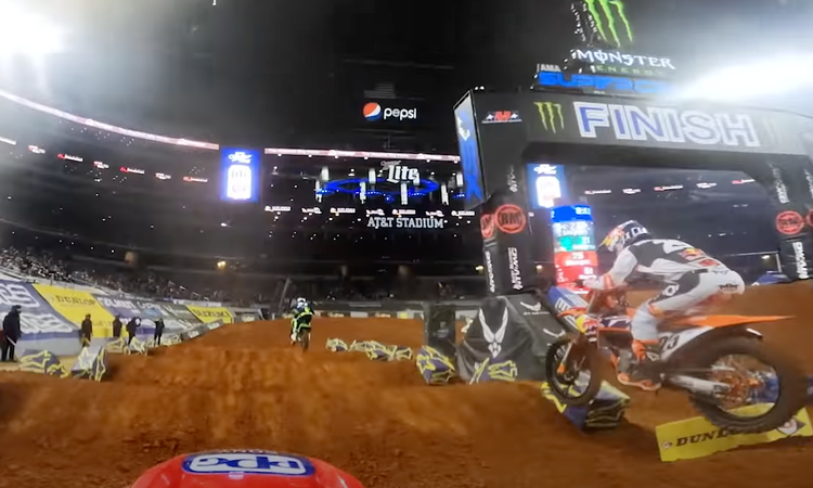 GoPro Justin Barcia (SX Arlington, manche 1)