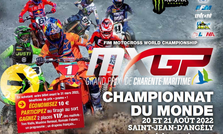 MXGP de Charente-Maritime (20 et 21 août)