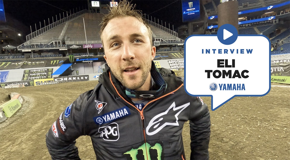 Eli Tomac : « j'avais 15 secondes d'avance »