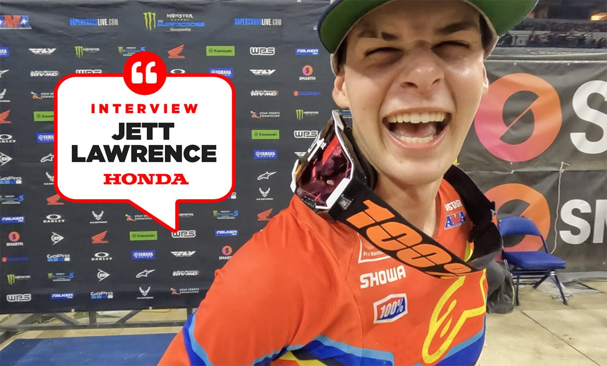 Jett Lawrence : « j'étais la souris »