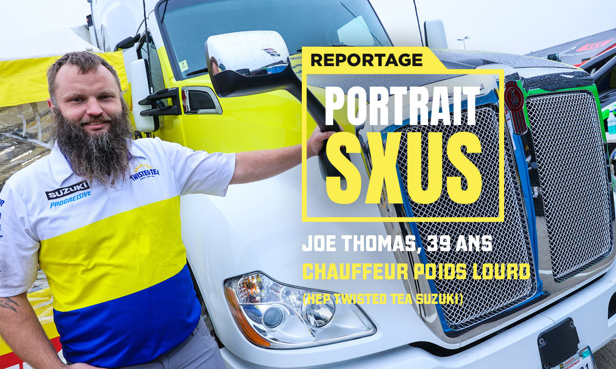 Portrait SX US : Joe Thomas, chauffeur poids lourd HEP