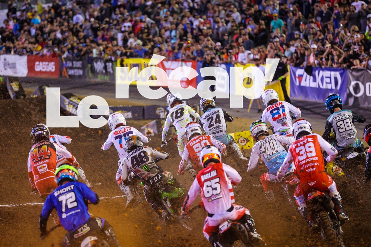Le récap' avant le SX de Détroit