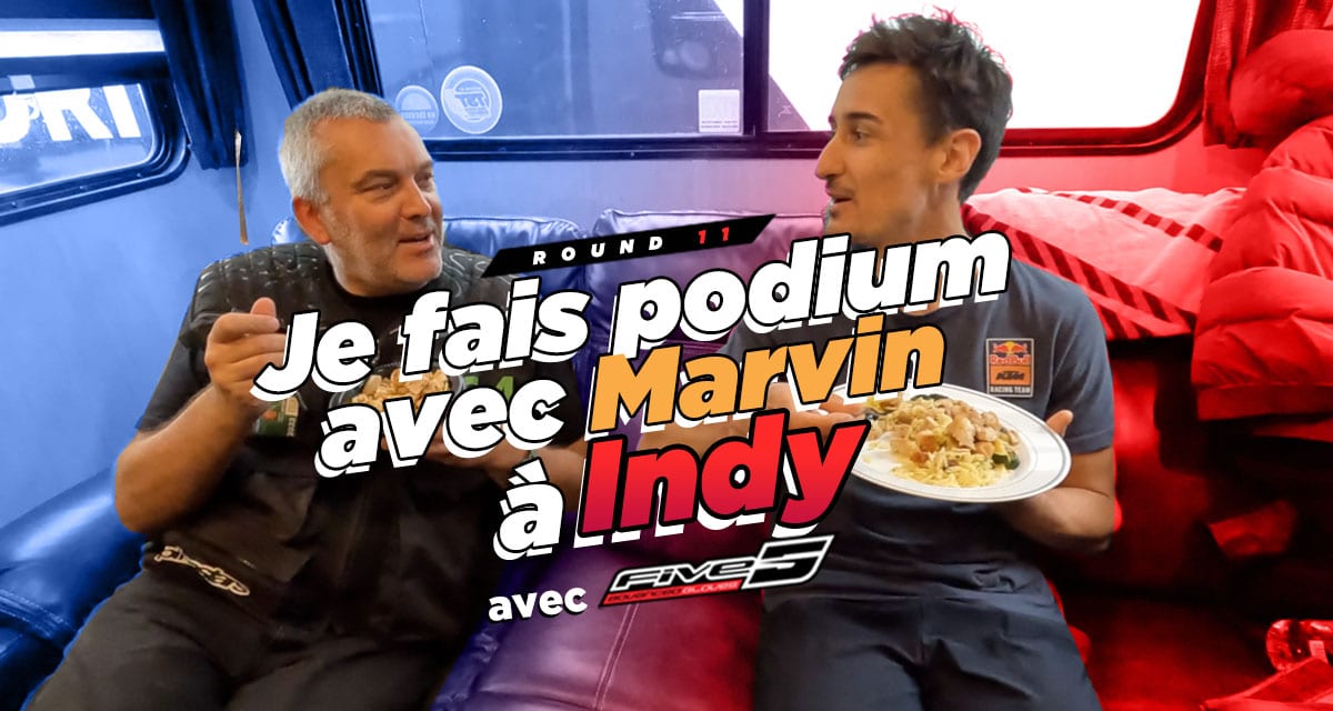 Vlog SX US : « je fais podium avec Marvin à Indy »