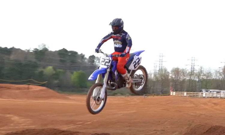 Chad Reed sur la 250 YZ 2004