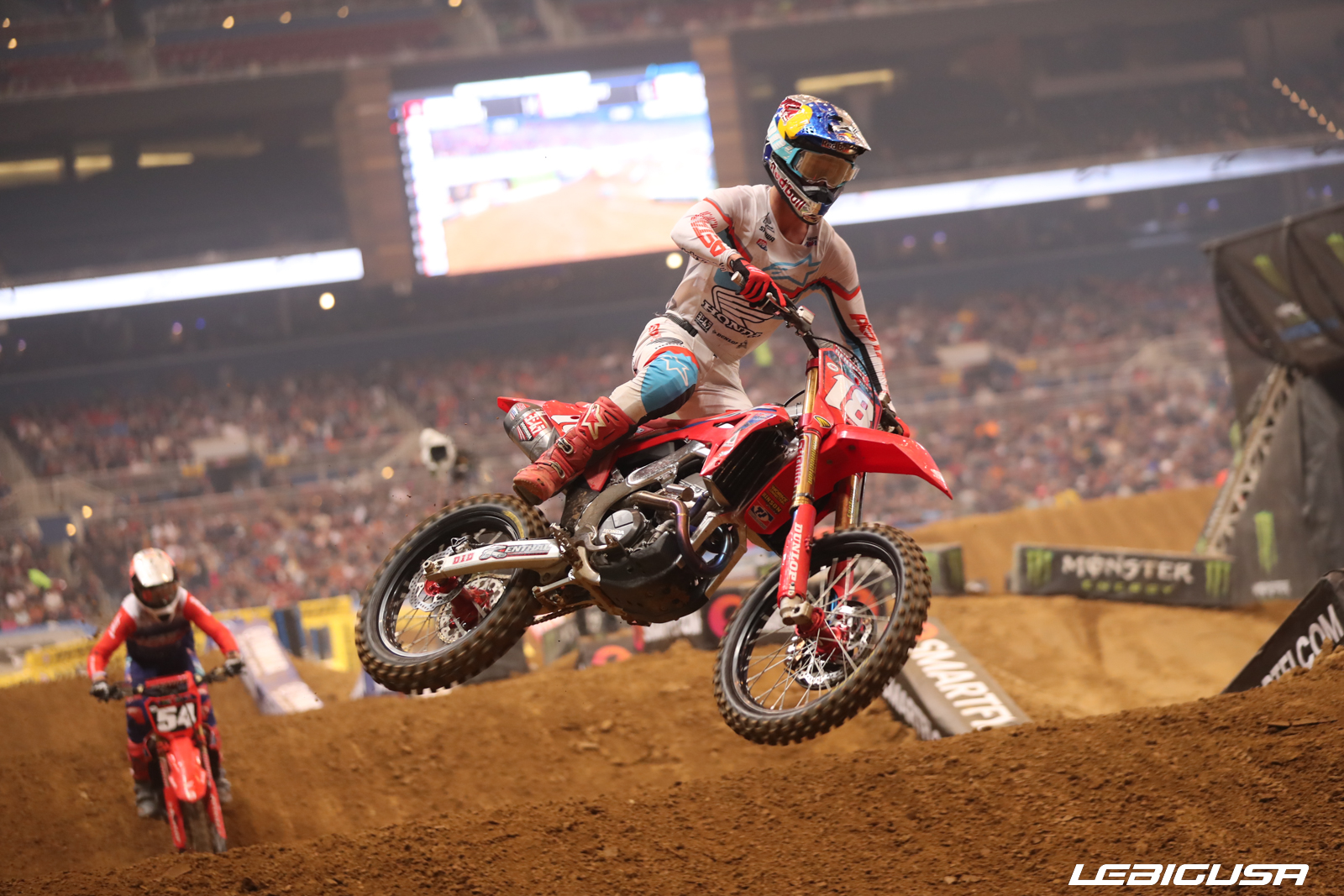Les moments clés du SX 250 de St Louis