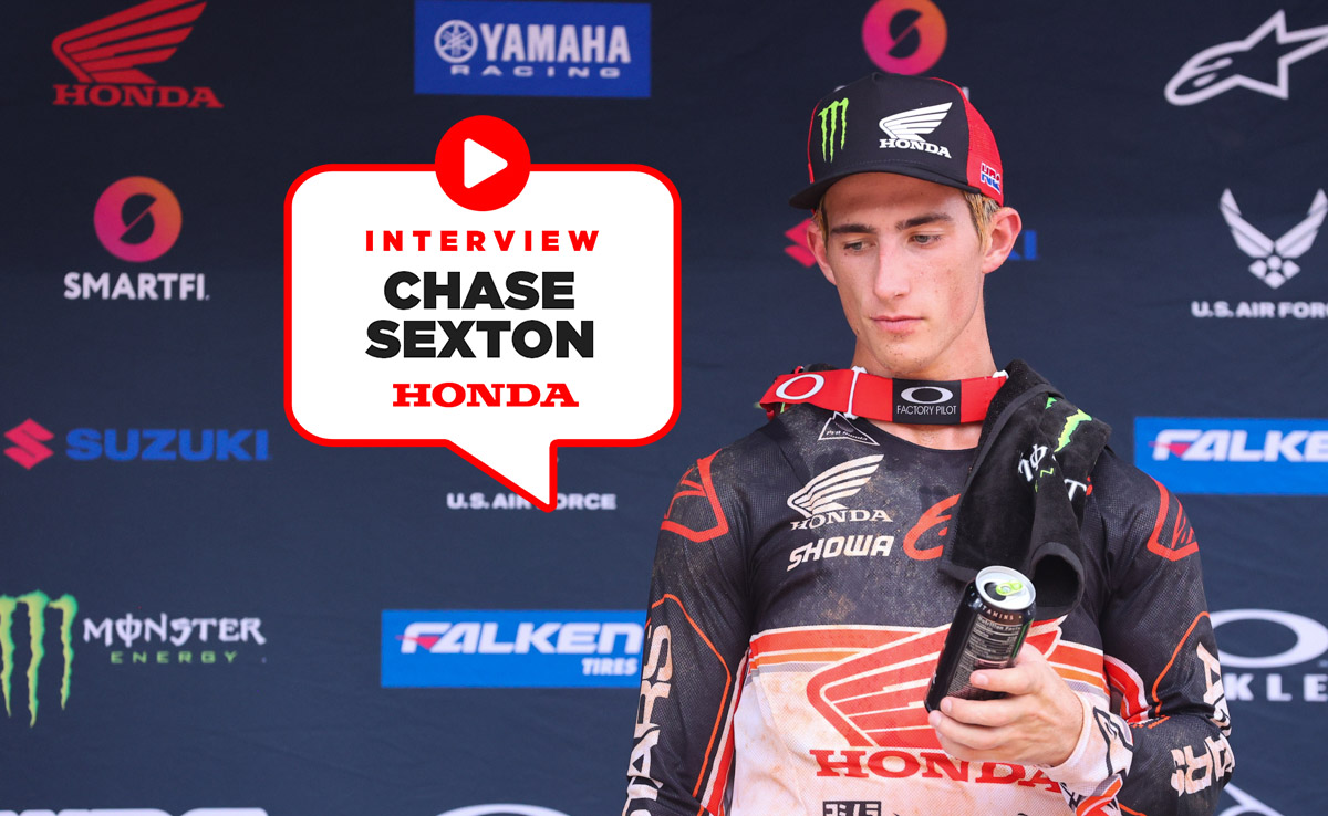 Chase Sexton : « je veux terminer en force »