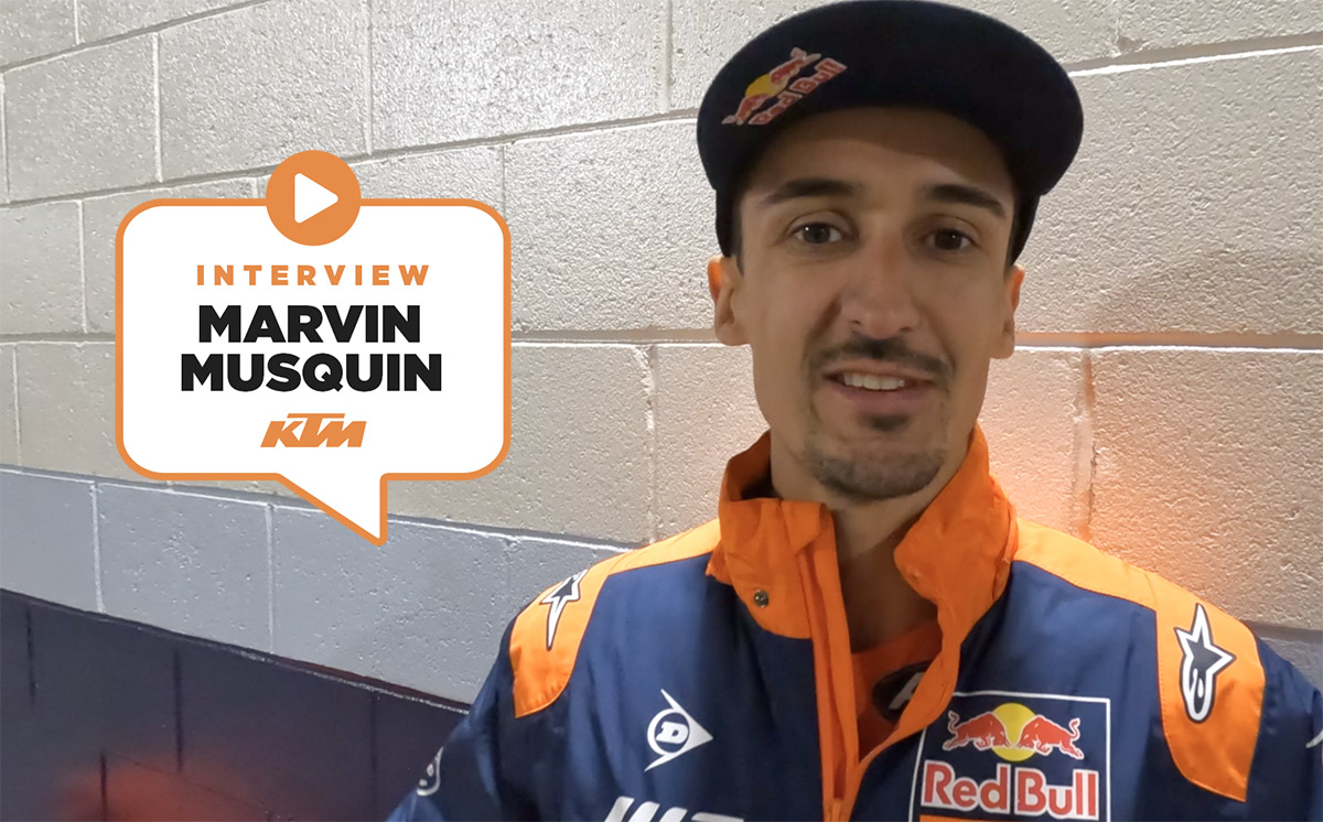Marvin Musquin : « je me suis bien senti »